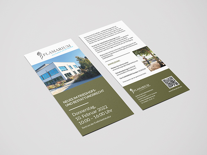 Flamarium Verstanstaltungsflyer